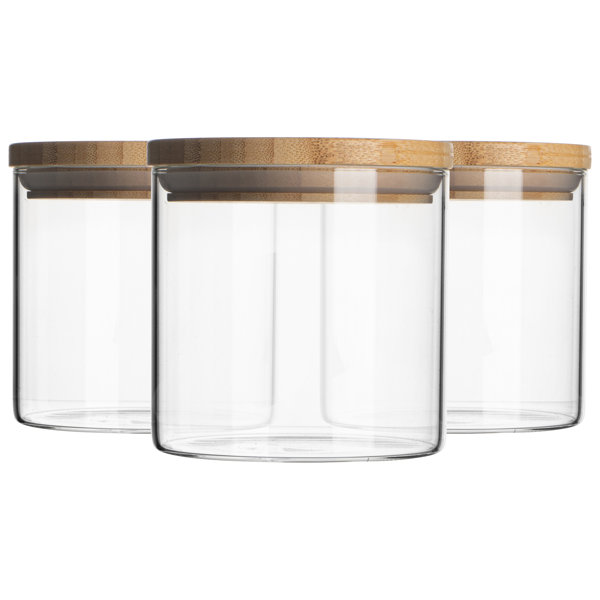 Argon Tableware Scandi Storage Jar with Wooden Lid & Reviews Wayfair.co.uk